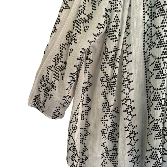 LOFT Ann Taylor Peasant Top Petite Large - Picture 5 of 7